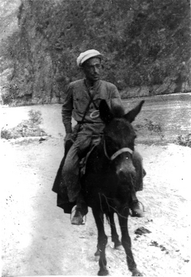 Евгений Шиллинг в экспедиции в 1920 гг.