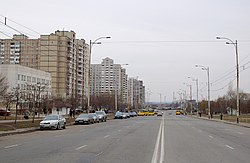 Улица Академика Ефремова в Киеве