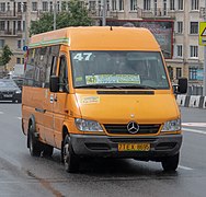 Луидор-2232 (MB Sprinter Classic) на маршруте № 1547-ск маршрутного такси в Минске