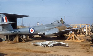 Gloster Meteor в 1952 году
