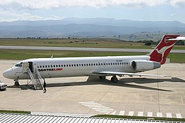 Boeing 717 в ливрее Qantas Link