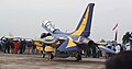 KAI T-50i Golden Eagle ВВС Индонезии во время авиашоу в аэропорту