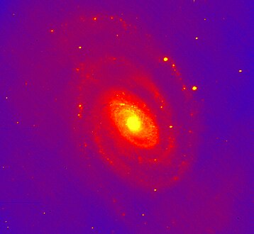 Изображение галактики NGC 5364 — первый свет многообъектного спектрографа видимого света VIMOS телескопа VLT