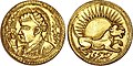 Памятная монета бабурида Джахангира от 1611 года