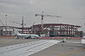 Строительство шенгенского терминала (май 2010)