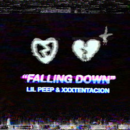 Обложка сингла Lil Peep и XXXTentacion «Falling Down» (2018)