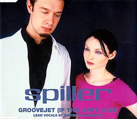 Обложка сингла Spiller и Софи Эллис-Бекстор «Groovejet (If This Ain’t Love)» (2000)