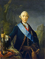 Коронационный портрет Петра III, 1761. Государственный Эрмитаж.