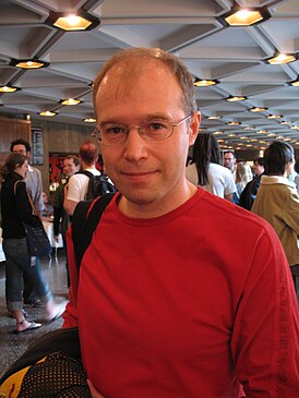Константин Бронзит на международном кинофестивале анимации в Оттаве (2006)