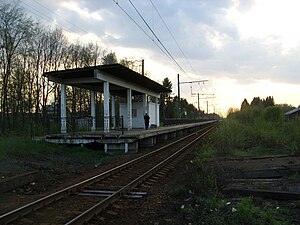 Вид в сторону Санкт-Петербурга