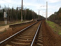 Вид в сторону Санкт-Петербурга