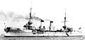 Крейсер «Такасаго» в 1896 году