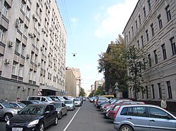 1-й Тверской-Ямской переулок со стороны 1-й Тверской-Ямской улицы