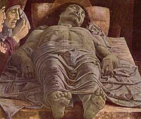 Мёртвый Христос. Ок. 1500. Пинакотека Брера, Милан