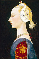 Портрет молодой женщины. 1460-е гг. Дерево, масло. Музей Изабеллы Стюарт Гарднер, Бостон
