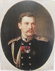 Ипполит Иванович Чернышёв-Кругликов, портрет работы А. Г. Горавского, 1870 г.