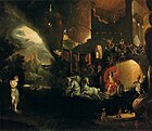 Прибытие Аида в Тартар. Ок. 1640. Холст, масло. Городской музей, Мариански Лазни, Чехия