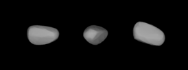 Трёхмерная модель астероида (311) Клавдия
