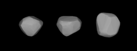 Трёхмерная модель астероида (372) Пальма