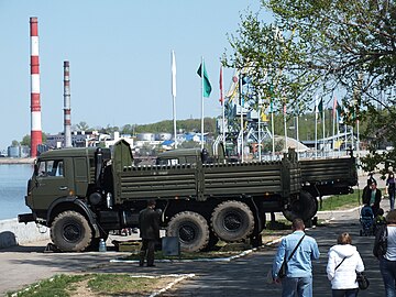 Салютная установка, Хабаровск, 9.05.2014