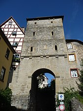 Башня в имперском замке Вимпфен[de]