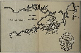 Карта Лососьей долины, из английского издания.