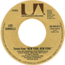 Обложка песни Лайза Миннелли «New-York, New-York»