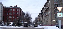 Вид со стороны улицы Кедрова