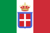 Flag of Italy (1861-1946) crowned.svg