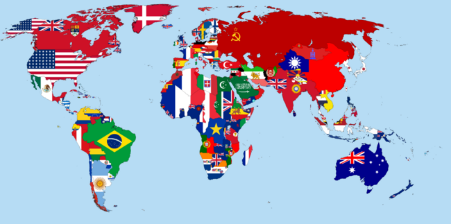 Флаги стран мира, 1932 год
