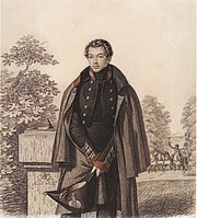 Портрет Александра Васильевича Раевского, первая половина 1820-х гг. (ГТГ)