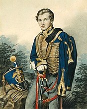 Портрет офицера Ингерманландского гусарского полка, 1830-е гг.