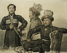 Портрет калмыцких князей Тюменевых, первая половина 1820-х гг. (ГТГ)