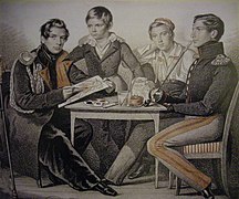 Портрет сыновей графа Петра Петровича Коновницына, до 1830 г.