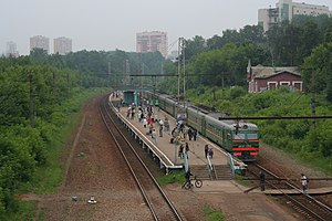 Вид на пассажирскую платформу (2010)