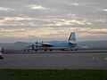 Fokker 50 KLM на Южном перроне