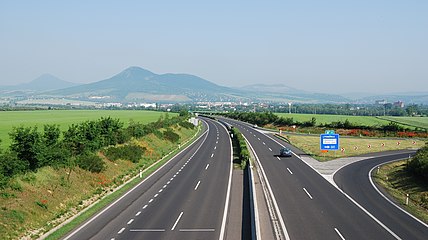 Е55 в Чехии