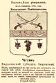 Герб города с официальным описанием. 1781