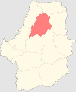 Тульский уезд на карте