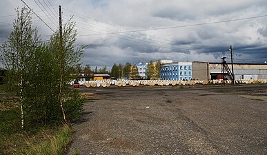 Территория завода «Кирскабель»