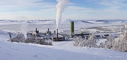 Узельгинский рудник в Верхнеуральском районе, где УГОК осуществляет свою деятельность