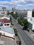 Большая Васильковская улица вверх от улицы Евгения Коновальца