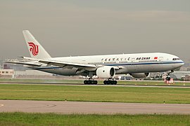 Boeing 777-200 Air China в Шереметьеве