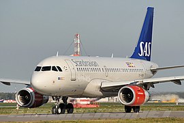Airbus A319-100 Scandinavian Airlines