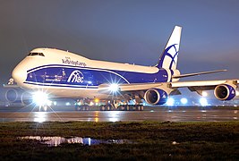 Грузовой Boeing 747-400 AirBridgeCargo
