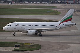 Airbus A319 Bulgaria Air в Шереметьеве