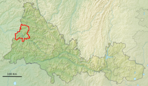 Бузулукский район на карте