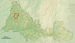 Грачёвский район на карте
