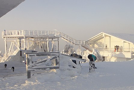 Горнолыжный комплекс «Гора белая», вид на смотровую площадку