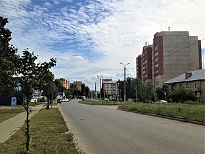 Беломорская улица от пересечения с улицей Челюскина